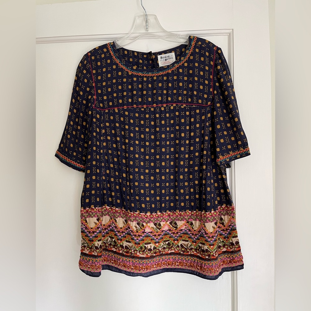 Anthropologie Holding Horses blouse